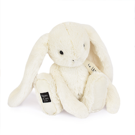 Peluche lapin blanc - LE LAPIN - 32 cm | HISTOIRE D'OURS