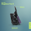 Poussette Fox 5 - Chassis Noir / Siège et Canopy Vert forêt | BUGABOO