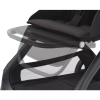 Poussette DRAGONFLY - Chassis Noir / Assise Grise chinée (sans canopy) | BUGABOO