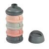 Boite Doseuse 4 Compartiments - Mineral Grey/Pink | BEABA