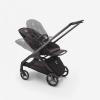 Poussette DRAGONFLY - Chassis Graphite / Assise et canopy Gris chiné | BUGABOO