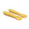Couverts silicone Jaune | We might be tiny