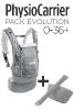 Pack Evolution 0-36+ PhysioCarrier Tout Eléphant | LOVE RADIUS by Jpmbb