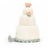 Peluche Amuseable Gâteau de mariage - 28 cm | JELLYCAT