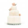 Peluche Amuseable Gâteau de mariage - 28 cm | JELLYCAT