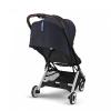 Poussette Compacte ORFEO 2 - Chassis Silver Assise Navy Blue | CYBEX