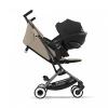 Poussette LIBELLE 4 - Chassis Taupe assise Almond Beige | CYBEX