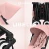 Poussette LIBELLE 4 - Chassis Black assise Candy Pink | CYBEX