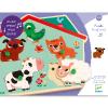Puzzles sonores bois - Ouaf woof | DJECO