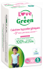 Culottes écollabellisées et hypoallergéniques T6  x 16 +16kg Love & Green