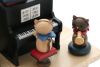 Boîte à Musique Chats jouant du piano n°12 | SOLIB