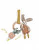 Hochet anneau bois lapin Trois petits lapins | MOULIN ROTY