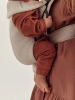 Porte-bébé Mini Beige chiné, Jersey 3D | BABYBJÖRN