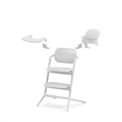 LEMO - Chaise haute Pack 3-en-1 All White | CYBEX