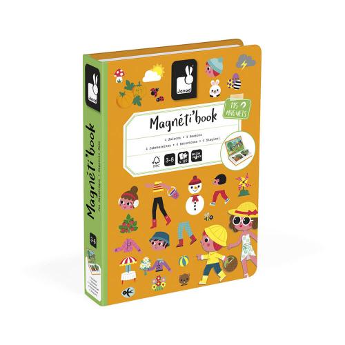 Magnéti'book 4 saisons, 115 magnets | JANOD