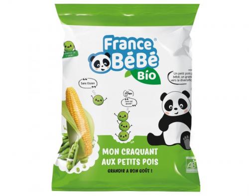 Stick de maïs soufflé à la Petit pois - Mon craquant 20g France Bébé Bio
