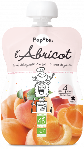 Gourde Abricot BIO | POPOTE