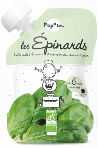 Gourde Epinards BIO | POPOTE