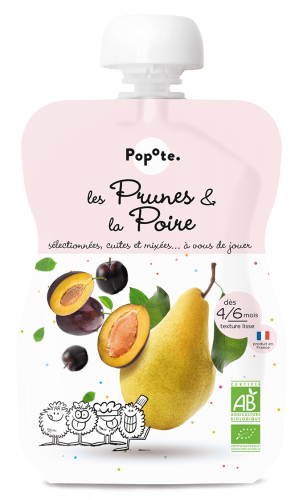 Gourde Les Prunes et La Poire | POPOTE