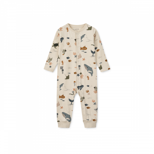 Pyjama BIRK - Sea creature / Sandy | LIEWOOD