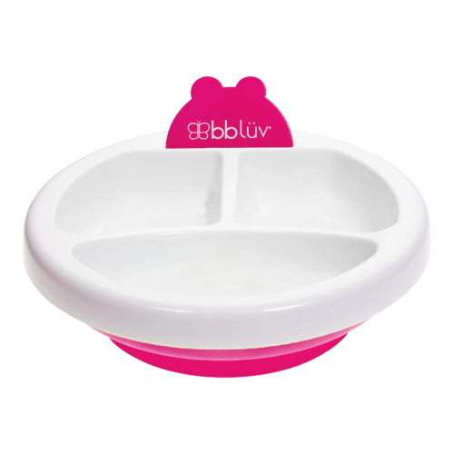 Assiette chauffante pour bébé Platö - Pink | BBlüv