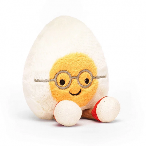 Peluche Amuseable Boiled Egg Geek 14 cm | JELLYCAT